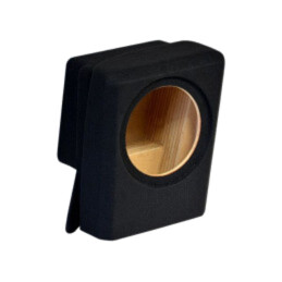Carcasă difuzor; MDF; neagră; ţesătură; 250mm; Frezare: 286mm; 20l