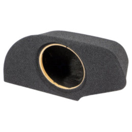 Carcasă difuzor; MDF; melanj negru; ţesătură; 200mm; Mercedes; 8l