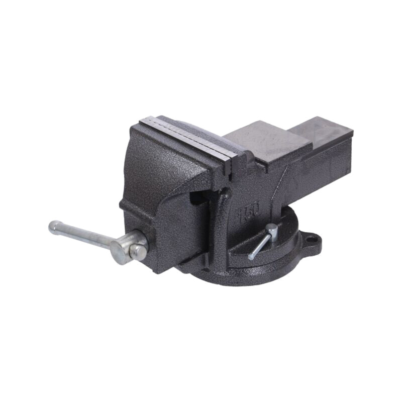 Menghină; aliaj de fier; 150mm; rotativă,de banc,cu nicovală