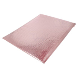 Pungă de protecţie cu bule; ESD; L: 406mm; W: 305mm; Thk: 76um