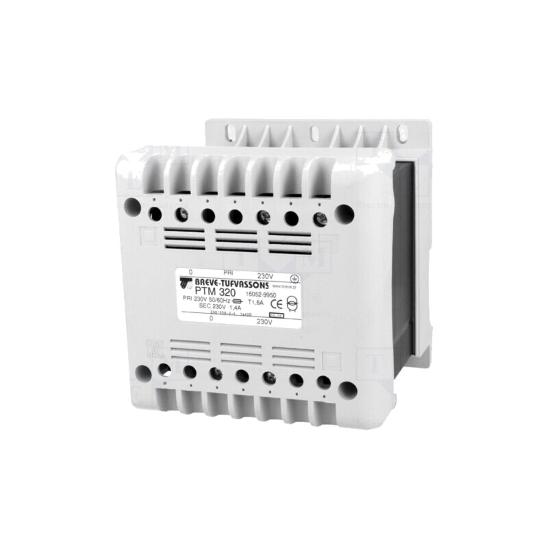 Transformator: alimentare; 320VA; 230VAC; 230V; pentru şină DIN