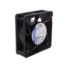 Ventilator: DC; axial; 12VDC; 119x119x38mm; 280m3/h; 61dBA; bilă
