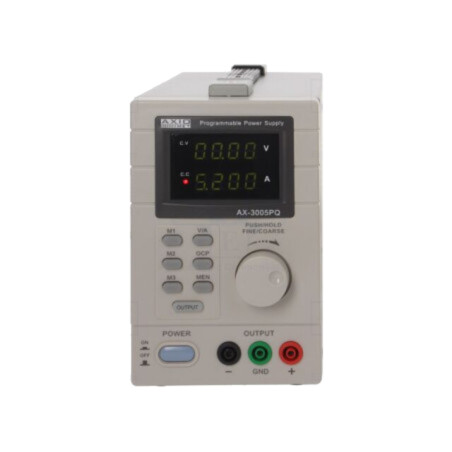 Alimentator: de laborator programabil; Ch: 1; 0÷30VDC; 0÷5A