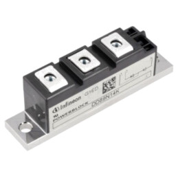 Modul: diodă; dubli în serie; 1,4kV; If: 89A; BG-PB20-1; Ifsm: 2,4kA