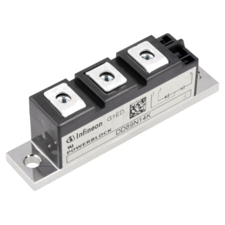 Modul: diodă; dubli în serie; 1,4kV; If: 89A; BG-PB20-1; Ifsm: 2,4kA