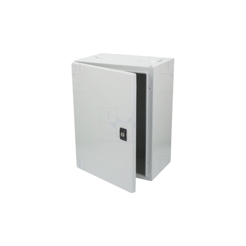 Carcasă: montare pe perete; X: 300mm; Y: 400mm; Z: 200mm; oţel; gri