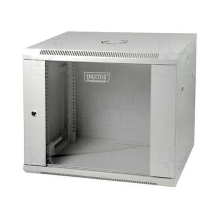 Carcasă: tablou rack; Standard: 19"; 9U; gri; Y: 450mm; X: 600mm