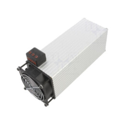 Aparat de încălzire; 750W; 230V; IP20; pentru şină DIN; 35m3/h