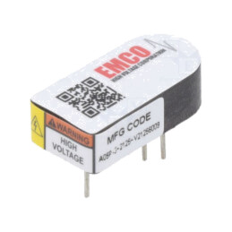 Convertor: DC/DC; 1W; Uintr: 5VDC; Uieş: 0÷500VDC; Iieş: 2mA; THT