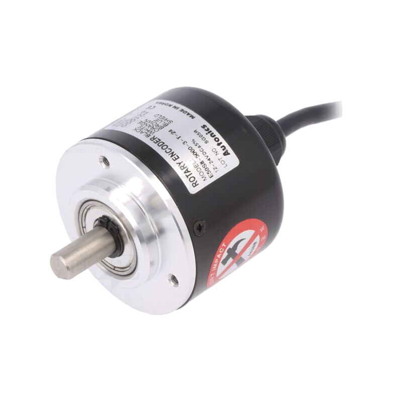 Codor: incremental; Ualim: 12÷24VDC; 5000imp/rotaţie; IP50; ax 8mm