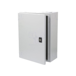 Carcasă: montare pe perete; X: 300mm; Y: 400mm; Z: 150mm; oţel; gri