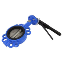 Supapă cu clapetă între flanşe; fontă; EPDM; max.16bar; 100mm