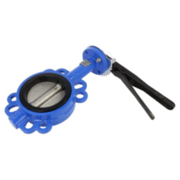 Supapă cu clapetă între flanşe; fontă; NBR; max.16bar; -20÷120°C