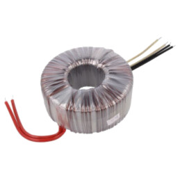 Transformator: toroidal; 600VA; 230VAC; 40V; 40V; 7,5A; 7,5A; H: 68mm