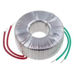 Transformator: toroidal; 600VA; 230VAC; 55V; 10,91A; Term: cabluri