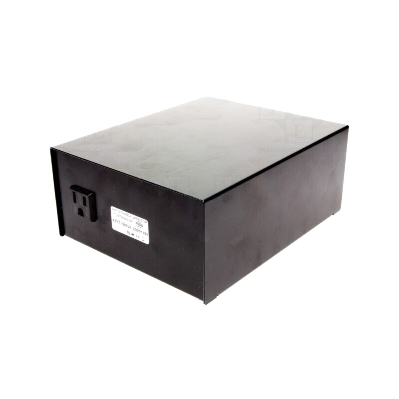 Autotransformator; 230VAC; Putere: 1kVA; Usec.1: 115V