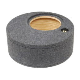 Carcasă difuzor; MDF; melanj gri; ţesătură; 300mm; Frezare: 322mm