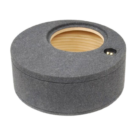 Carcasă difuzor; MDF; melanj gri; ţesătură; 300mm; Frezare: 322mm