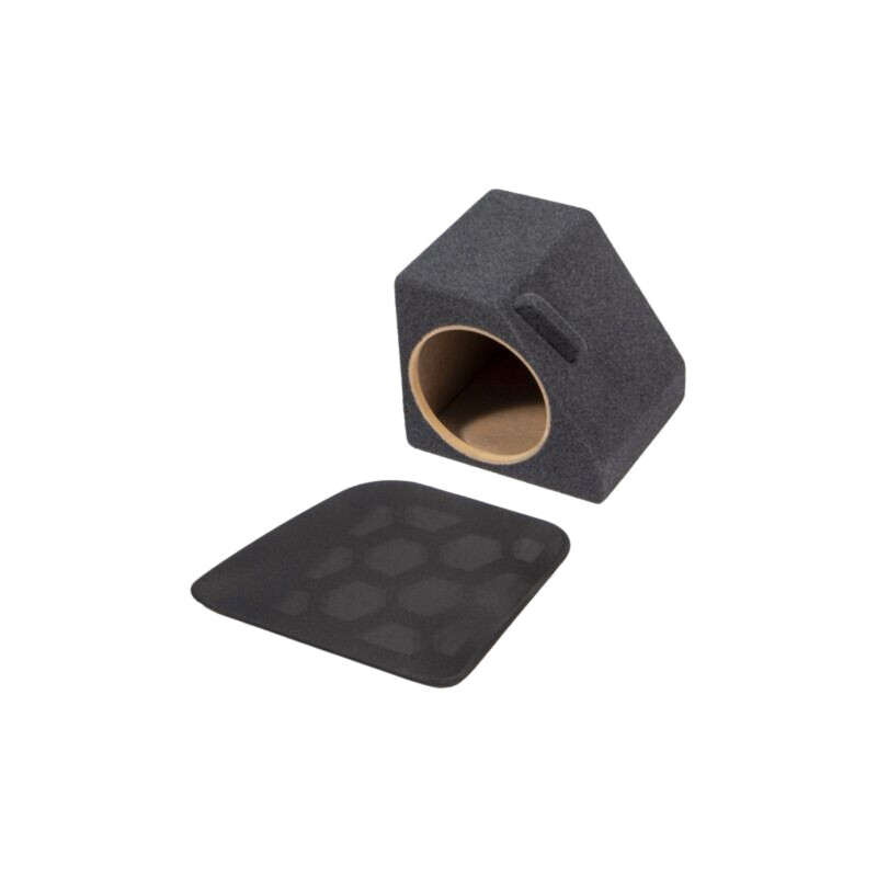 Carcasă difuzor; MDF; melanj negru; ţesătură; 200m; Frezare: 230mm Carcasă difuzor; MDF; melanj negru; ţesătură; 200m; Frezare: 230mm