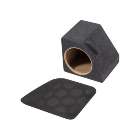 Carcasă difuzor; MDF; melanj negru; ţesătură; 200m; Frezare: 230mm