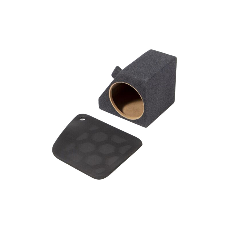 Carcasă difuzor; MDF; melanj negru; ţesătură; 200m; Frezare: 230mm