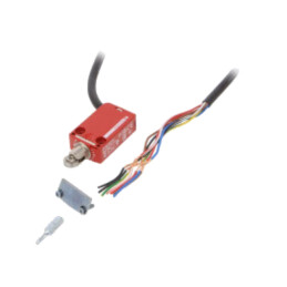 Limitator cursă; rolă metalică Ø11,6mm; NC x2 + NO; 1,5A; IP68