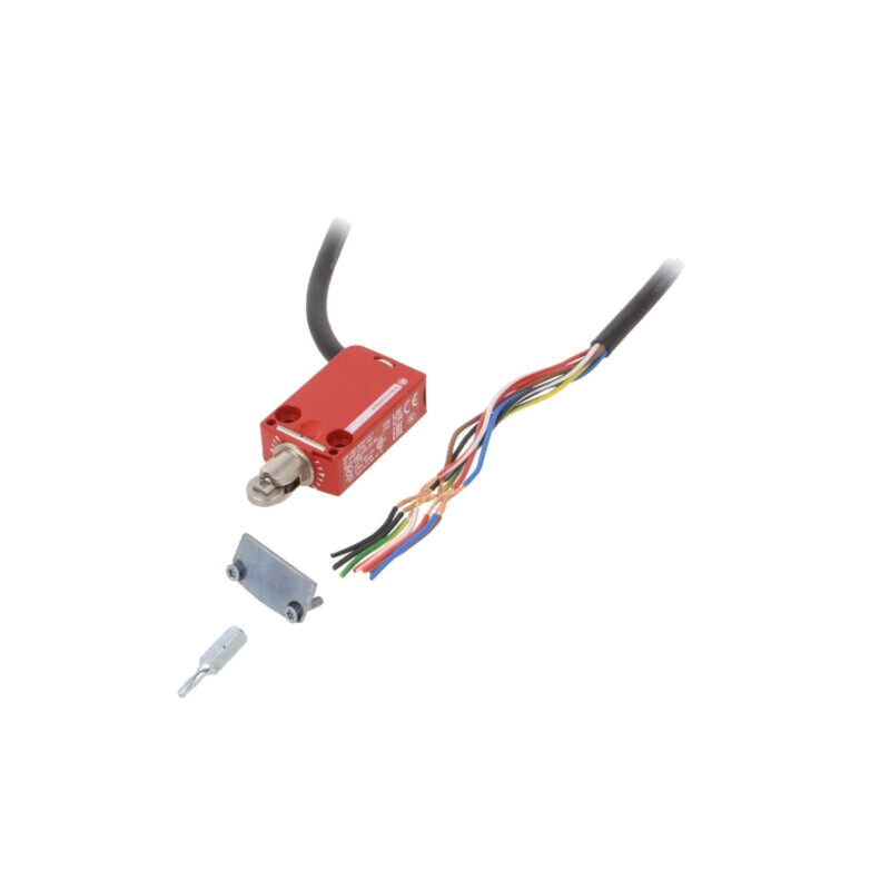 Limitator cursă; rolă metalică Ø11,6mm; NC x2 + NO; 1,5A; IP68