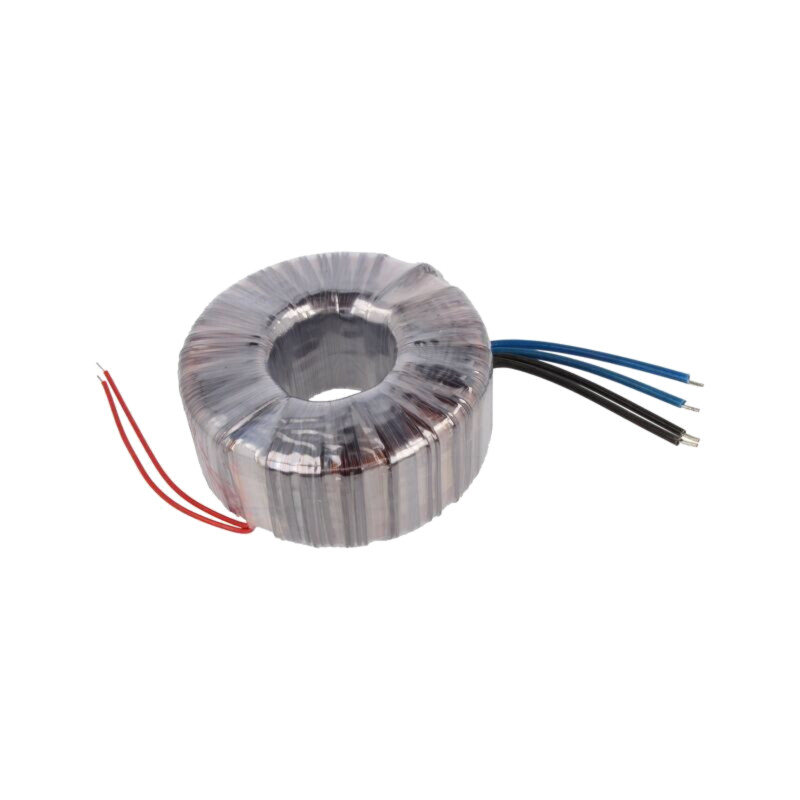 Transformator: toroidal; 600VA; 230VAC; 24V; 24V; 12,5A; 12,5A; IP00