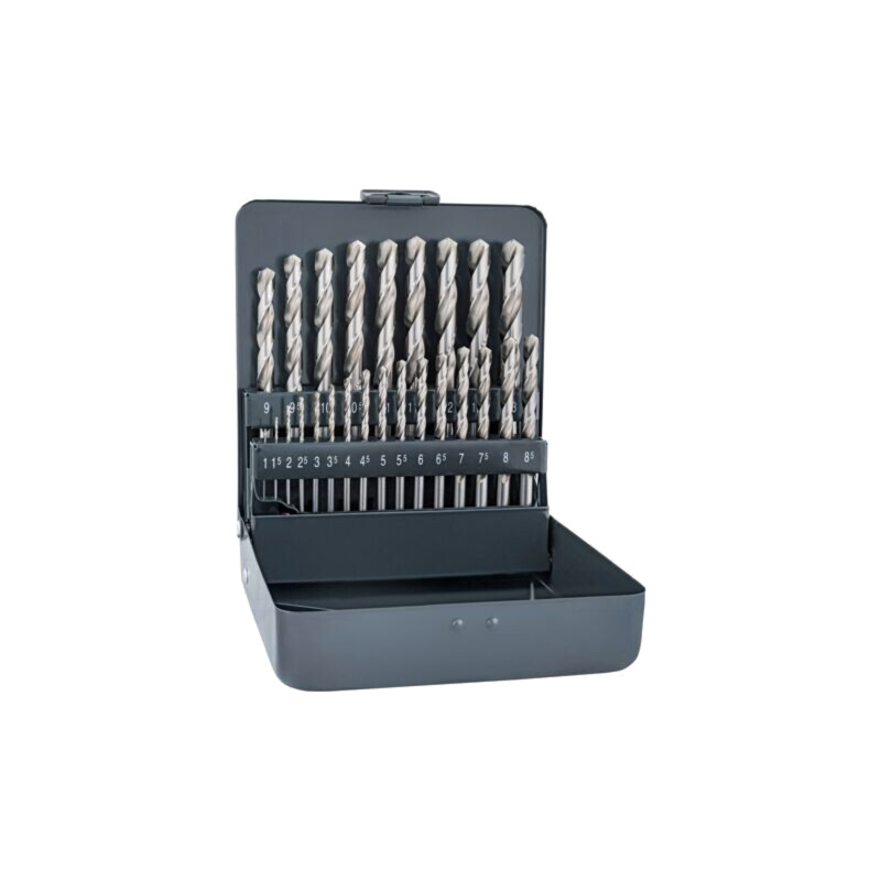 Set de burghie; pt.metal; oţel rapid cu cobalt HSS-E; 25buc. Set de burghie; pt.metal; oţel rapid cu cobalt HSS-E; 25buc.