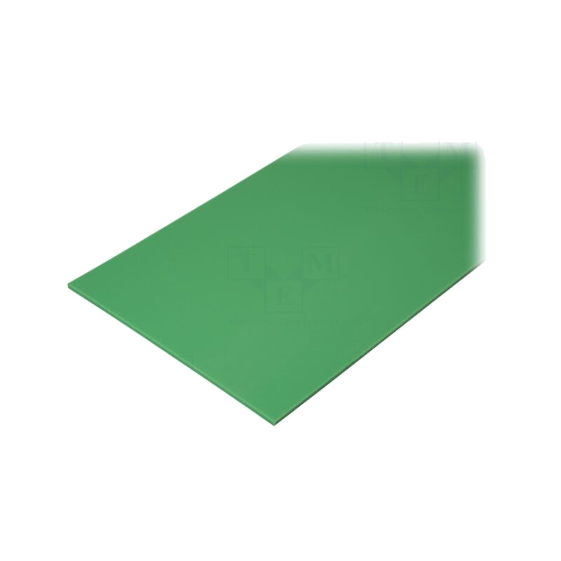Foaie; Dim: 497x1000mm; Thk: 20mm; verde; 0,5m2