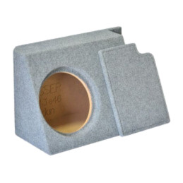 Carcasă difuzor; MDF; melanj gri; ţesătură; 300mm; Frezare: 324mm