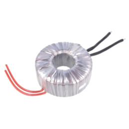 Transformator: toroidal; 600VA; 230VAC; 12V; 50A; Term: cabluri