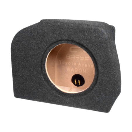 Carcasă difuzor; MDF; melanj negru; ţesătură; 250mm; Toyota; 15l