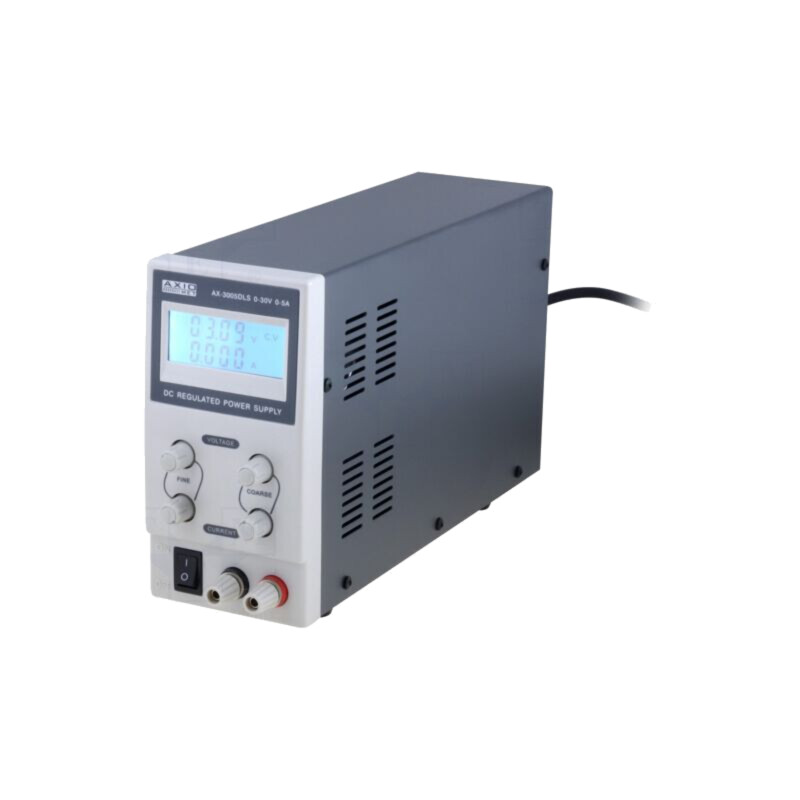 Alimentator: de laborator; canal unic,liniar; 0÷30VDC; 0÷5A