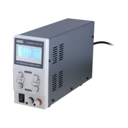 Alimentator: de laborator; canal unic,liniar; 0÷30VDC; 0÷5A