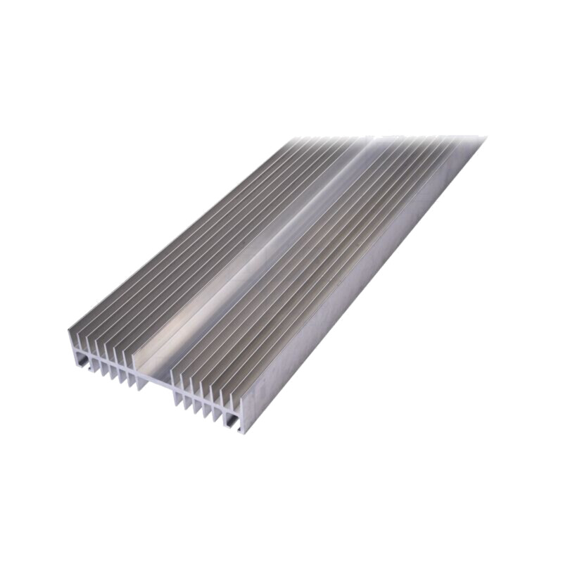 Radiator: extrudat; cu aripioare; naturală; L: 1000mm; W: 164mm