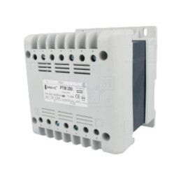 Transformator: alimentare; 250VA; 230VAC; 110V; pentru şină DIN