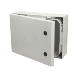 Carcasă: montare pe perete; X: 300mm; Y: 400mm; Z: 210mm; ARCA; gri