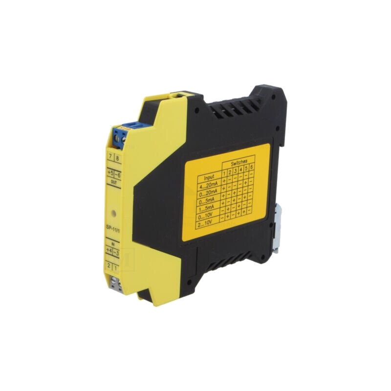 Adaptor: de semnale analogice; pentru şină DIN; 9÷36VDC; IP20