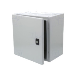 Carcasă: montare pe perete; X: 300mm; Y: 300mm; Z: 200mm; oţel; gri