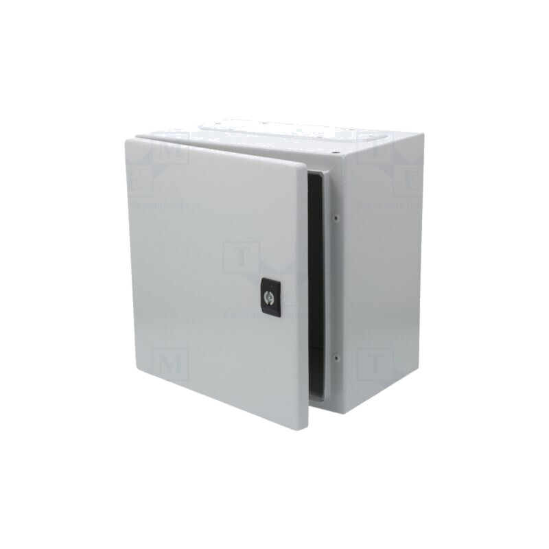 Carcasă: montare pe perete; X: 300mm; Y: 300mm; Z: 200mm; oţel; gri