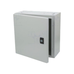Carcasă: montare pe perete; X: 300mm; Y: 300mm; Z: 150mm; oţel; gri