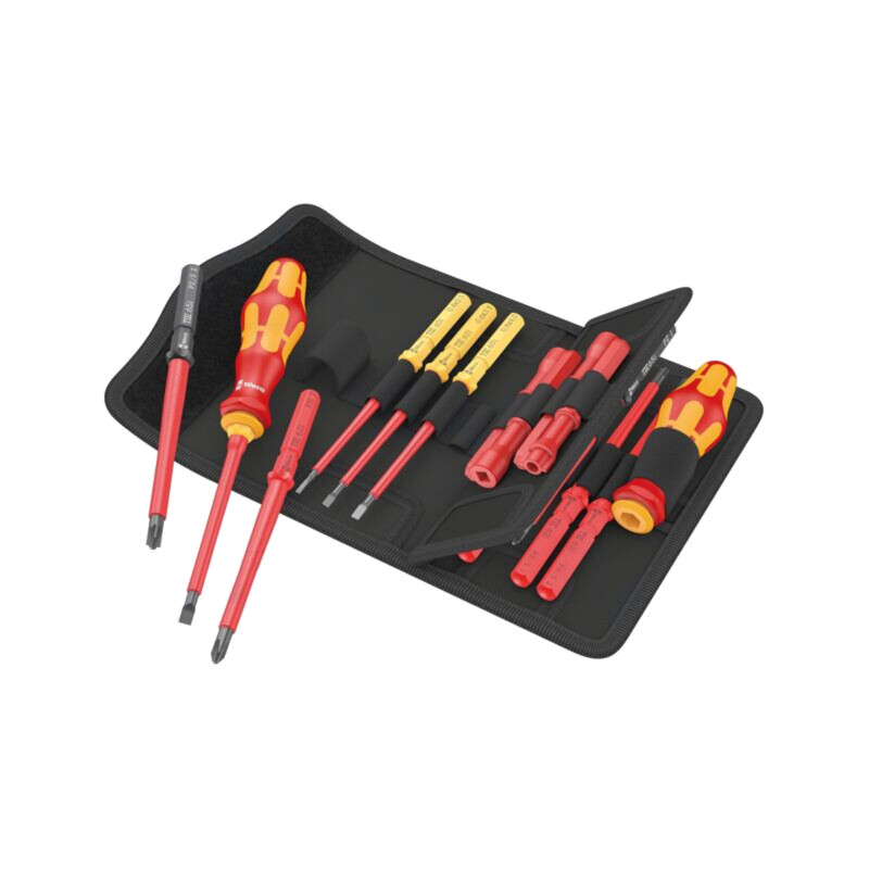 Kit: şurubelniţe; izolată; 1kVAC; Kraftform Kompakt VDE; etui Kit: şurubelniţe; izolată; 1kVAC; Kraftform Kompakt VDE; etui