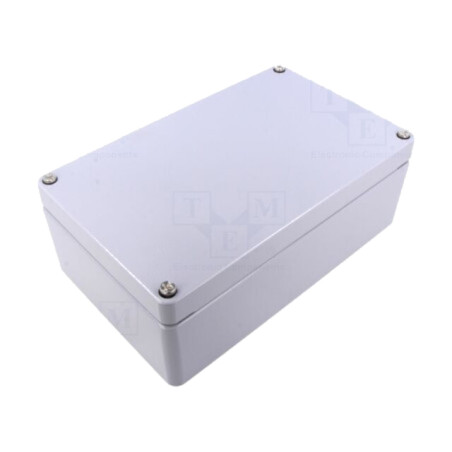Carcasă: universală; X: 160mm; Y: 260mm; Z: 91mm; AL; aluminiu; gri