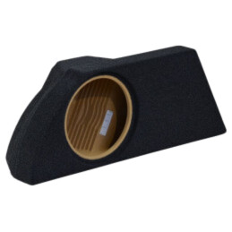 Carcasă difuzor; MDF; neagră; ţesătură; 250mm; Frezare: 274mm; 15l