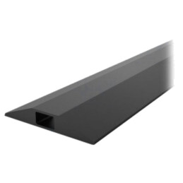 Protecţie cabluri; Lăţ: 68mm; Lung: 9m; PVC; H: 11mm; neagră
