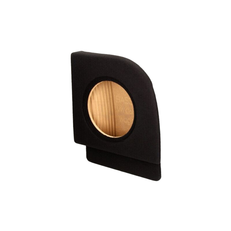Carcasă difuzor; MDF; neagră; ţesătură; 250mm; Frezare: 272mm; VW Carcasă difuzor; MDF; neagră; ţesătură; 250mm; Frezare: 272mm; VW