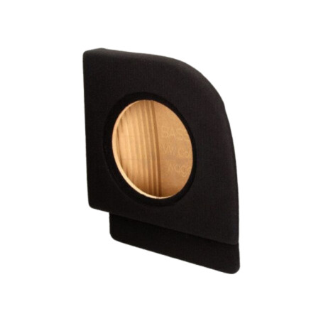 Carcasă difuzor; MDF; neagră; ţesătură; 250mm; Frezare: 272mm; VW