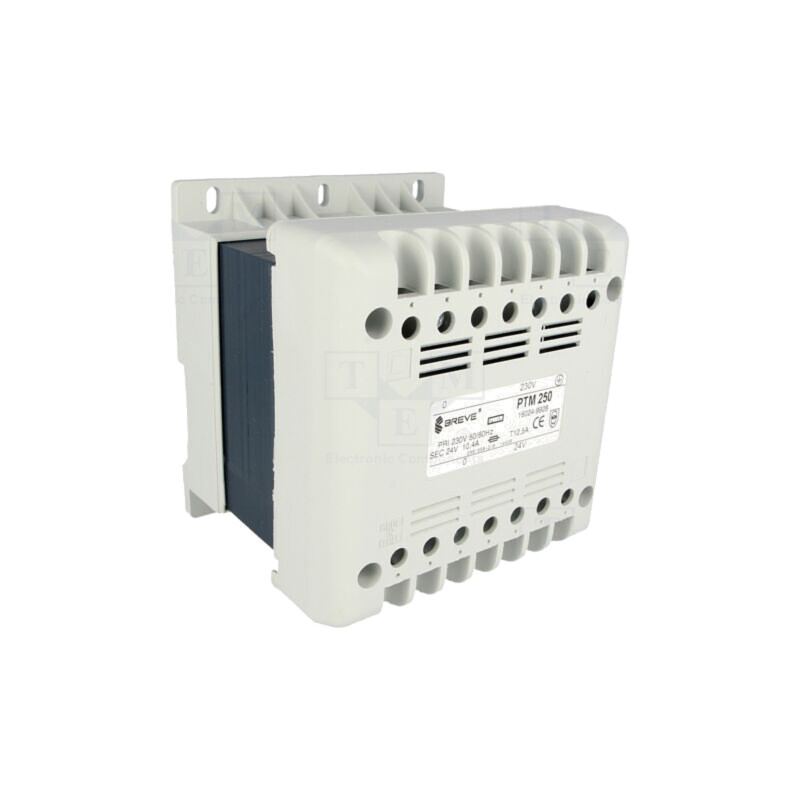 Transformator: alimentare; 250VA; 230VAC; 24V; pentru şină DIN