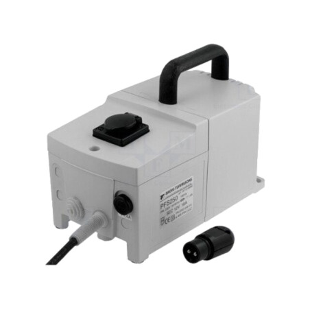 Transformator: siguranţă; 250VA; 230VAC; 12V; IP44; Cl.izolaţie: II
